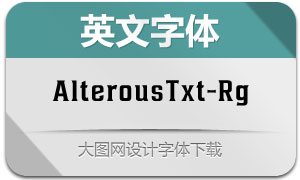 AlterousText-Regular(Ӣ)