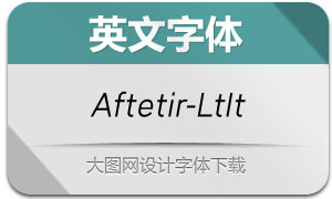 Aftetir-LightItalic(Ӣ)