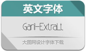 Garil-ExtraLight(Ӣ)