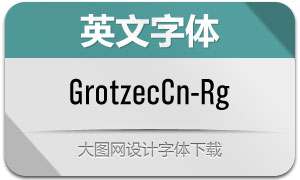 GrotzecCond-Regular(Ӣ)