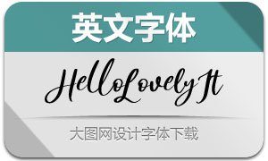 HelloLovely-Italic(Ӣ)