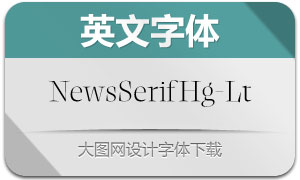 NewsSerifHuge-Light(Ӣ)