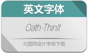 Oath-ThinItalic(Ӣ)