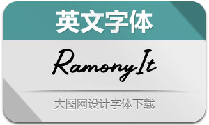 Ramony-Italic(Ӣ)