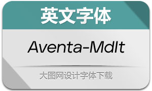 Aventa-MediumItalic(Ӣ)