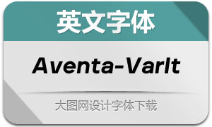 Aventa-VariableItalic(Ӣ)