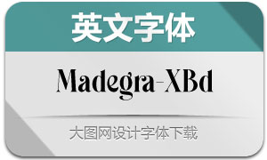 Madegra-ExtraBold(Ӣ)