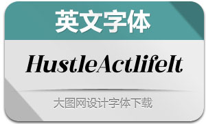 HustleActlife-Italic(Ӣ)