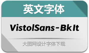 VistolSans-BlackItalic(Ӣ)