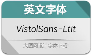 VistolSans-LightItalic(Ӣ)