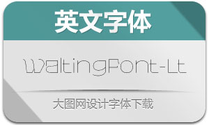 WaltingFont-Light(Ӣ)