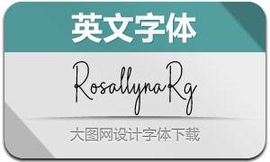 Rosallyna-Regular(Ӣ)