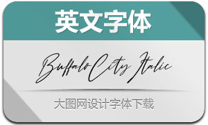 BuffaloCity-Italic(Ӣ)