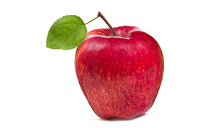 香甜可口的红苹果特写摄影高清图片
