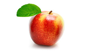 果香诱人的新鲜红苹果摄影高清图片