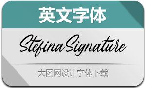 StefinaSignature-Regular(Ӣ)