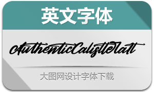 AuthenticCalisttera-Italic(Ӣ)