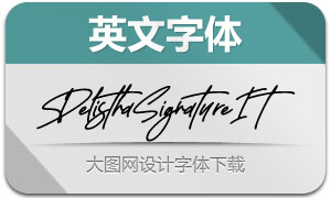 DelisthaSignature-Italic(Ӣ)