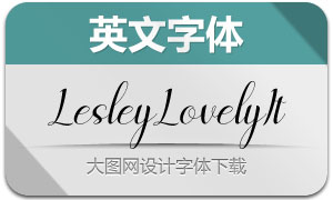 LesleyLovely-Italic(Ӣ)