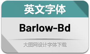 Barlow-Bold(Ӣ)