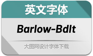 Barlow-BoldItalic(Ӣ)