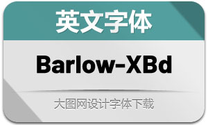 Barlow-ExtraBold(Ӣ)