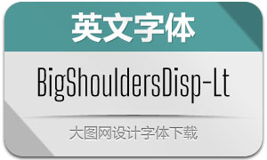 BigShouldersDisp-Lt(Ӣ)