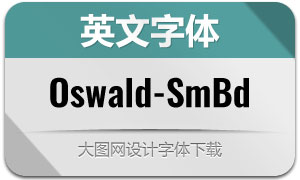 Oswald-SemiBold(Ӣ)