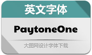 PaytoneOne-Regular(Ӣ)