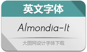 Almondia-Italic(Ӣ)