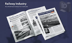 铁路工业等用途期刊杂志版式源文件