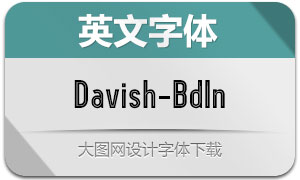 Davish-BoldInline(Ӣ)