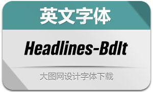 Headlines-BoldItalic(Ӣ)