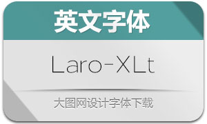 Laro-ExtraLight(Ӣ)