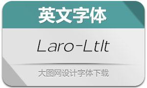 Laro-LightItalic(Ӣ)