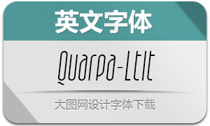 Quarpa-LightItalic(Ӣ)