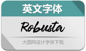 Robusta(英文字體)