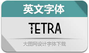Tetra(英文字体)