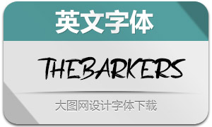 TheBarkers(英文字体)