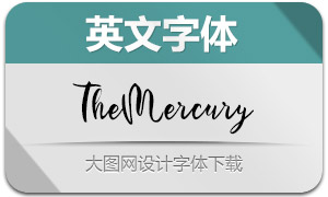 TheMercury(英文字体)
