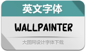 WallPainter(英文字体)