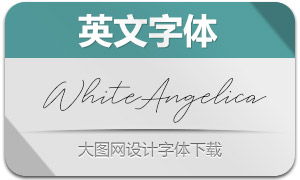 WhiteAngelica(英文字体)