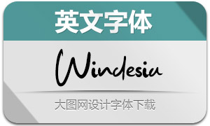 Windesia(英文字体)