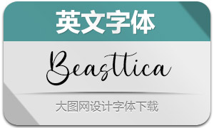 Beasttica(英文字体)
