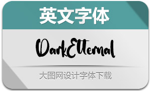 DarkEtternal(英文字体)