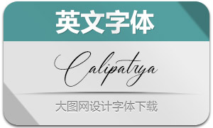Calipatrya(英文字體)