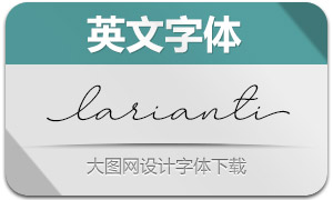 Larianti(英文字體)