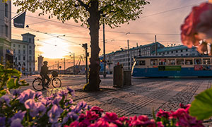 瑞典哥德堡城市建筑物摄影高清图片