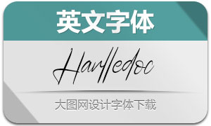Harlledoc(英文字体)