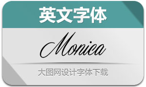 Monica(英文字体)